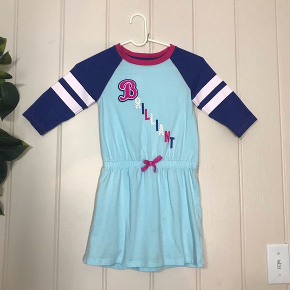 Girls Cat & Jack Graphic Brilliant Dress 
Size 6 / 6X Small 
60% Cotton 40% Po… - Picture 2 of 12